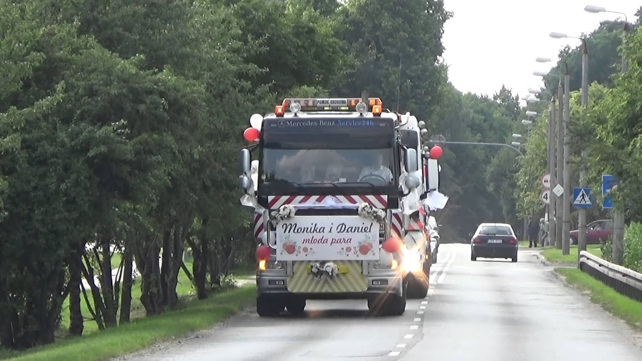 Konwój weselny BOGAMET transport;-)