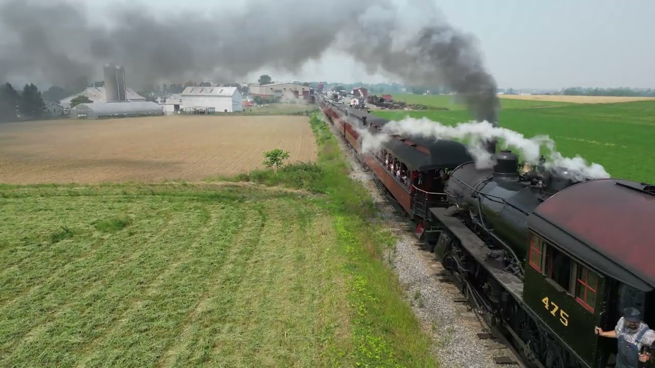 Strasburg Steam.  Today's video is of Norfolk and Western 475 on an excursion from Strasburg, PA.