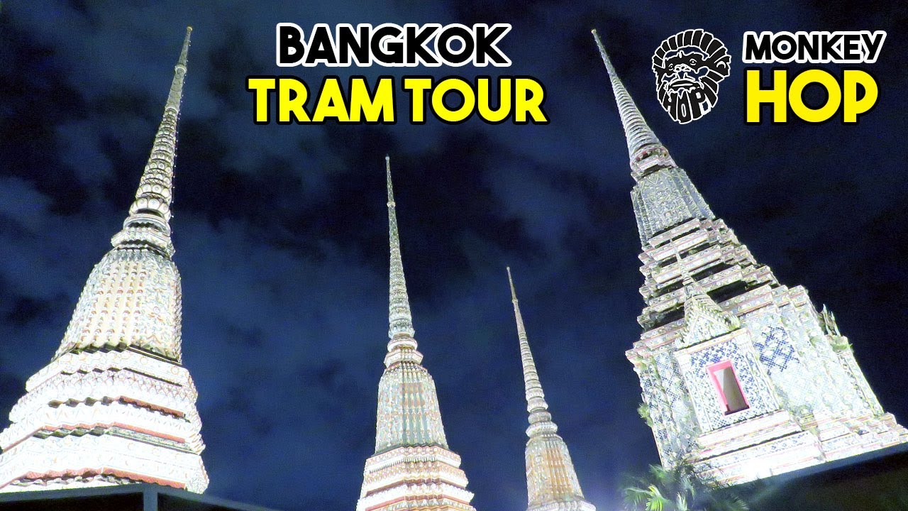 Tram Tour   Bangkok Night  Thailand