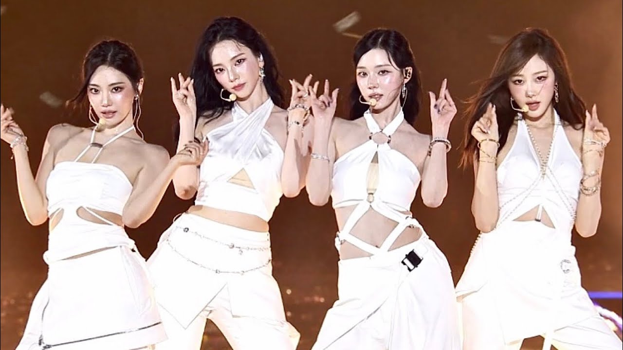 [MR REMOVED] aespa - Dirty Work + Whiplash + Rich Man @ TMA The Fact Music Awards (250920)