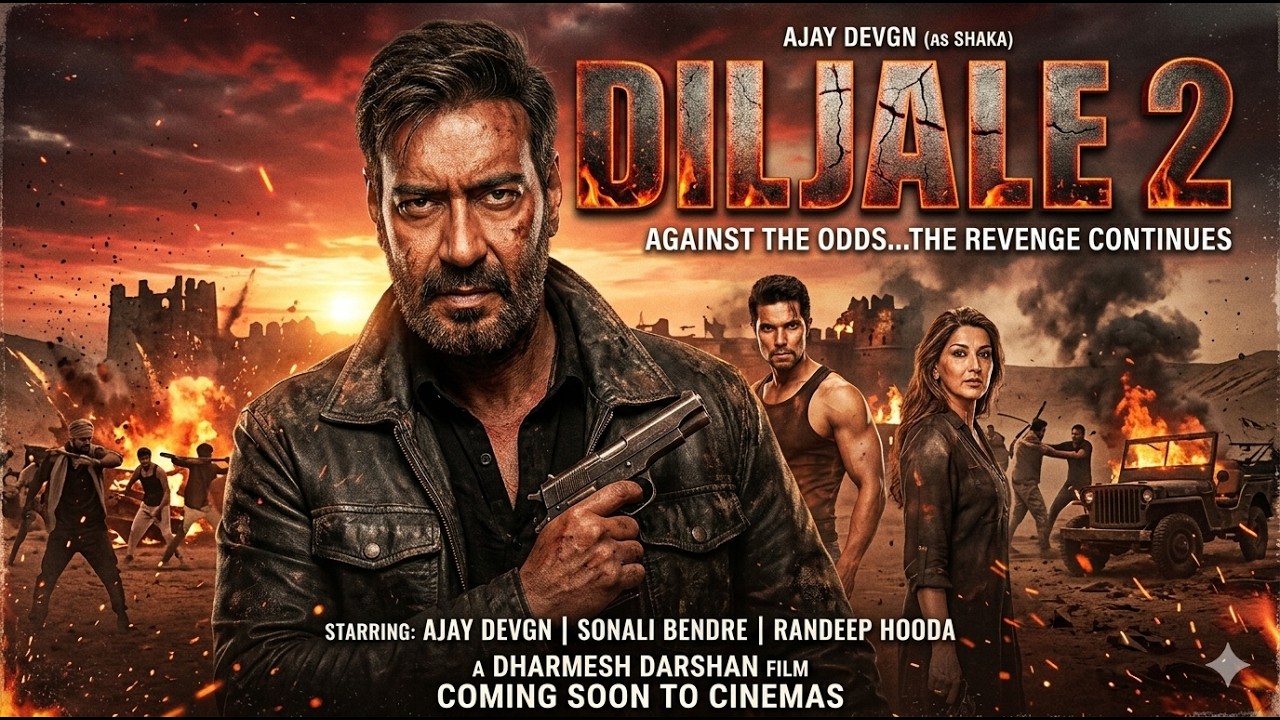 Diljale 1996 Full Movie #ajaydevgan #sonalibendrebehl #sonali #madhoo #diljale