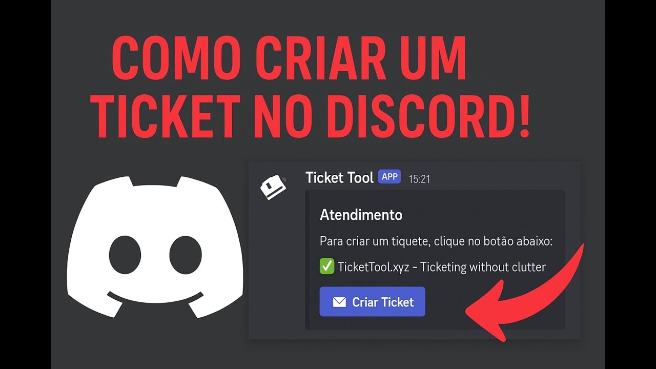 Como customizar o Ticket Tool no seu servidor do Discord! (Tutorial)