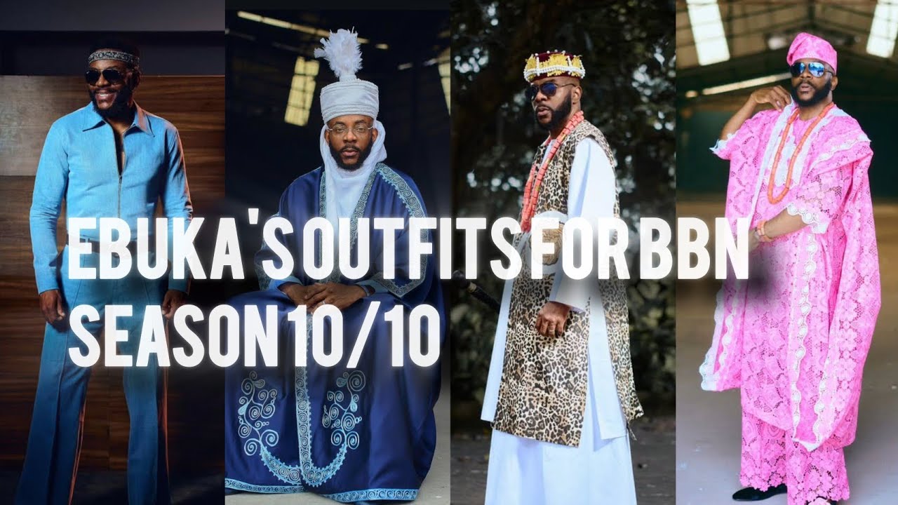Ebuka's outfits for Big Brother Naija Season 10