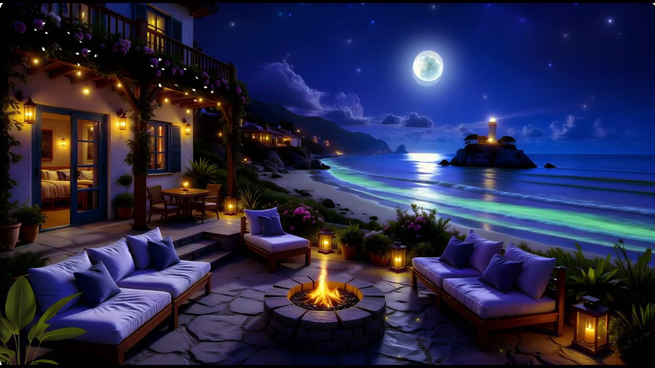Calm Your Mind Fast  In 10 Minutes (No Ads) • Soft Piano + Gentle Waves For Deep Sleep