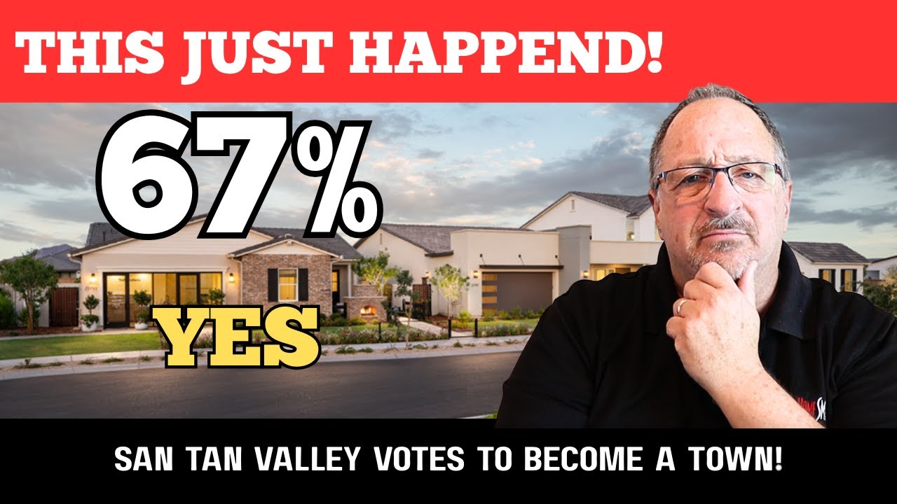 It's Official!  San Tan Valley is set to become AZ's NEWEST TOWN!