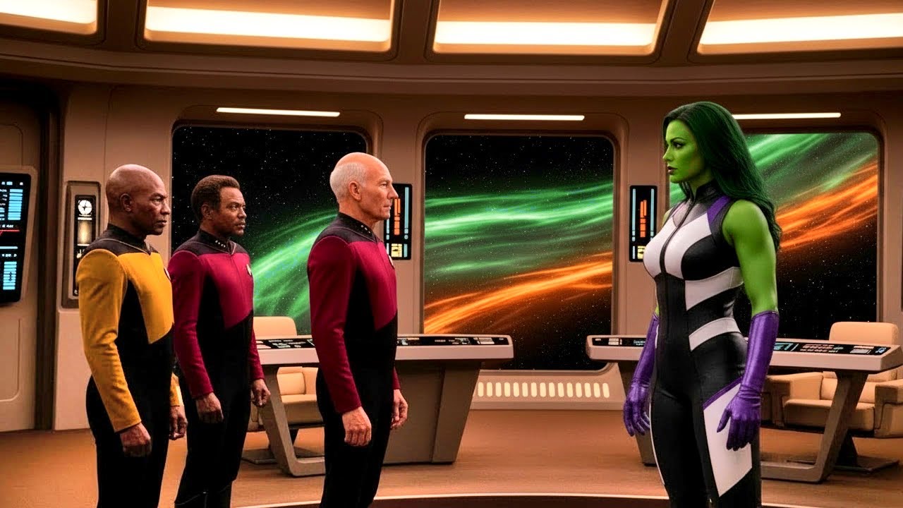 What If She-Hulk Landed in Star Trek?
