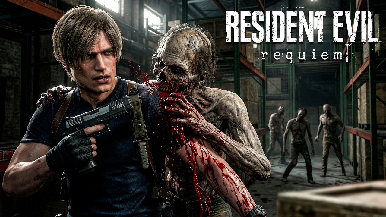 РУИНЫ РАККУН-СИТИ ОТ ЗОМБИ НЕТ ПОКОЯ! ▶ Resident Evil Requiem #7 ▶ #хоррор #residentevilrequiem