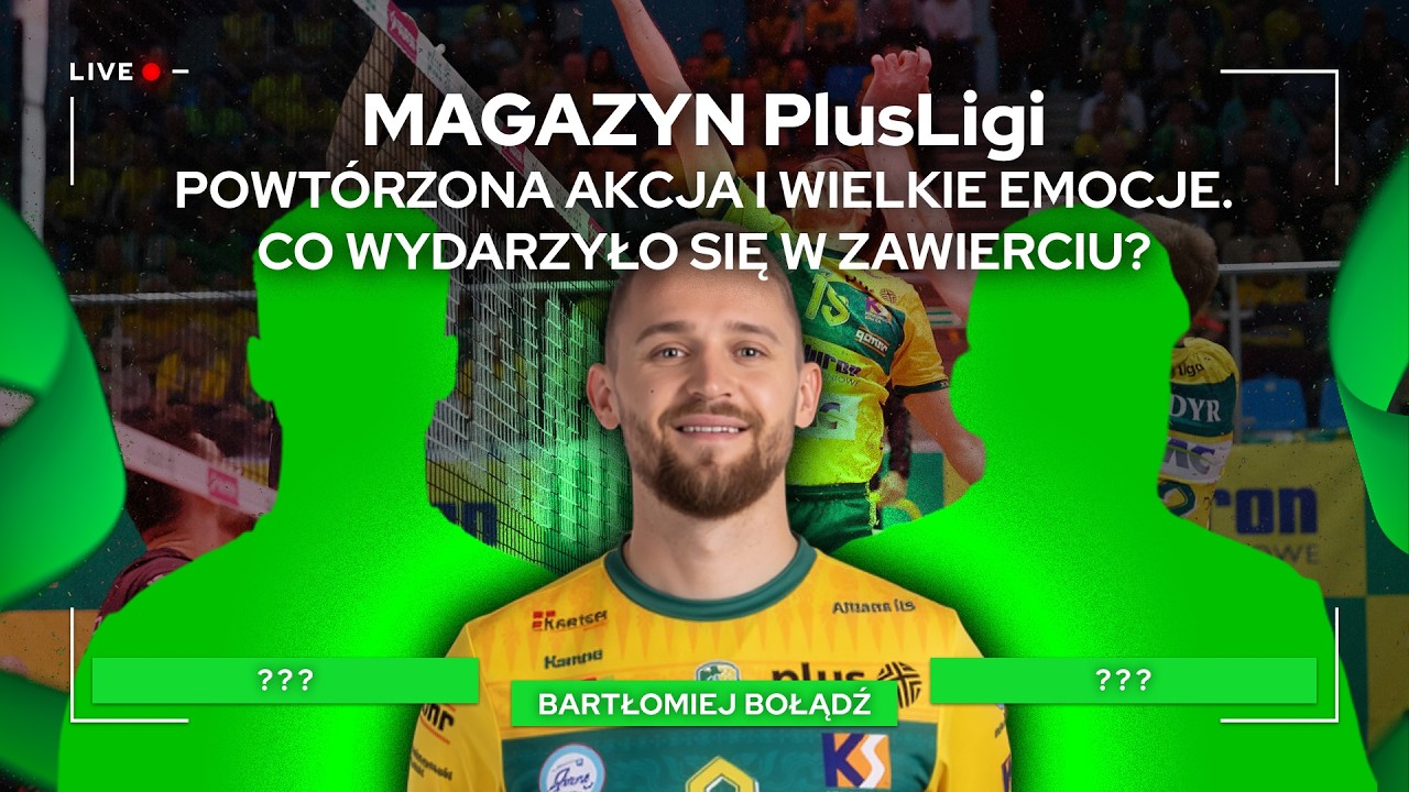 POWTÓRZONA AKCJA I WIELKIE EMOCJE. CO WYDARZYŁO SIĘ W ZAWIERCIU? | Magazyn PlusLigi