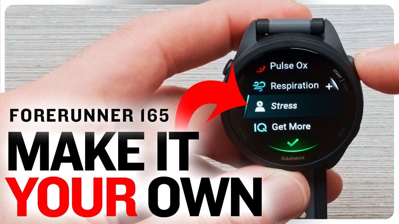 Настройка и персонализация вашего Forerunner® 165 | Расширенные возможности