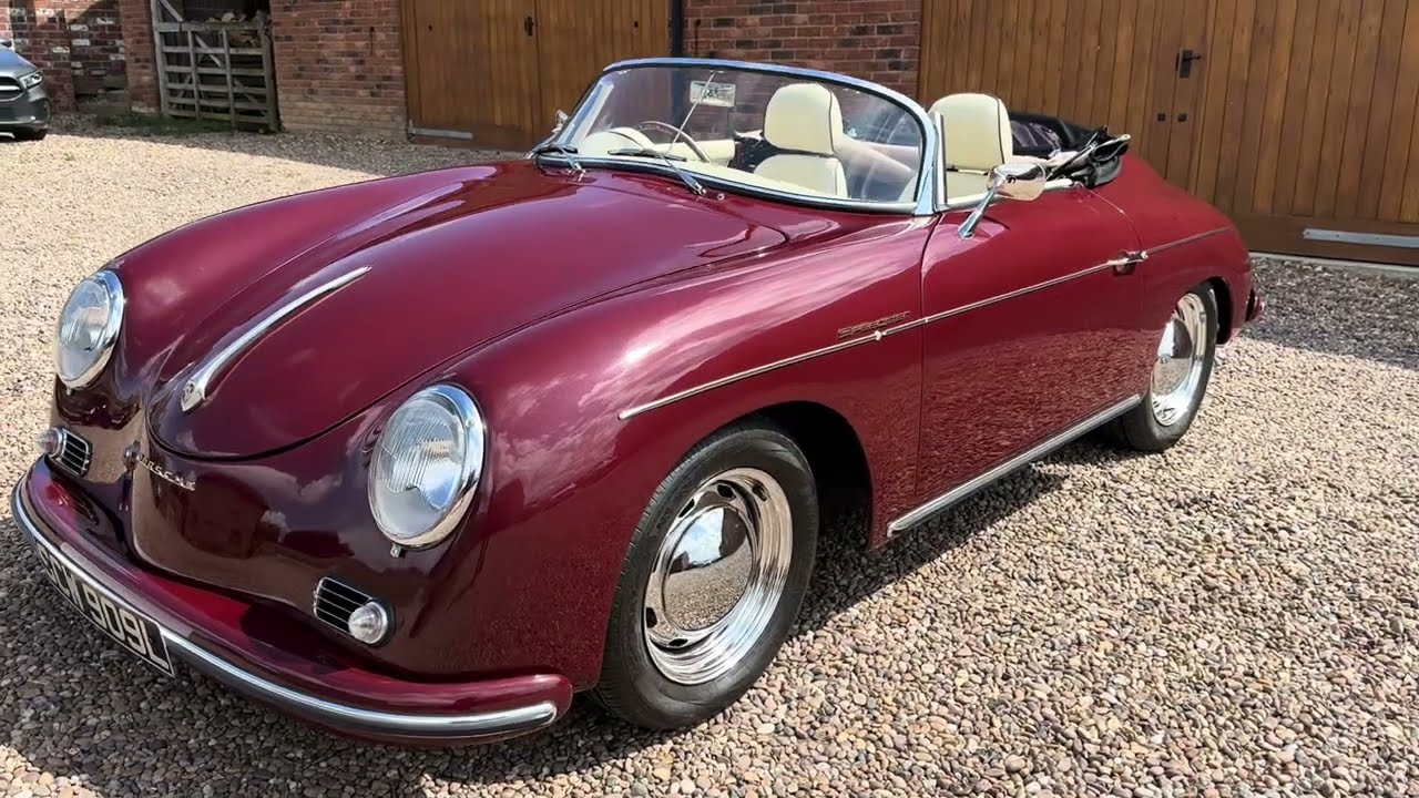 For sale 2017 Porsche Speedster 356 replica.