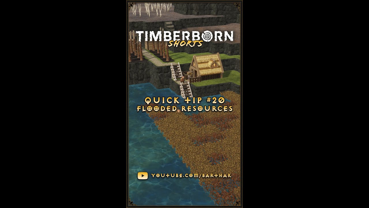 Flooded Resources - Quick Tip #20 - Timberborn Shorts