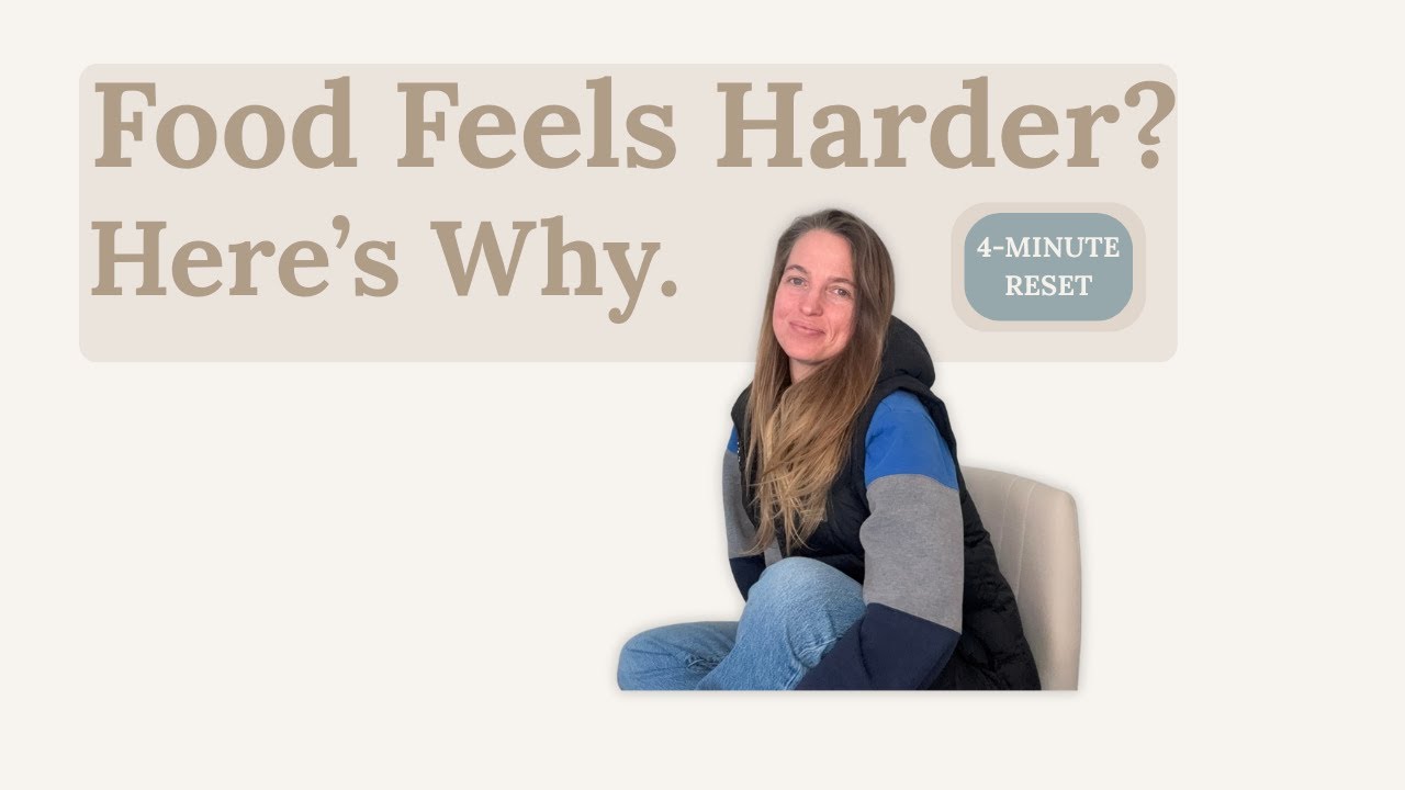 Why Food Feels Harder in December | Nervous System Explanation + 4-Minute Reset