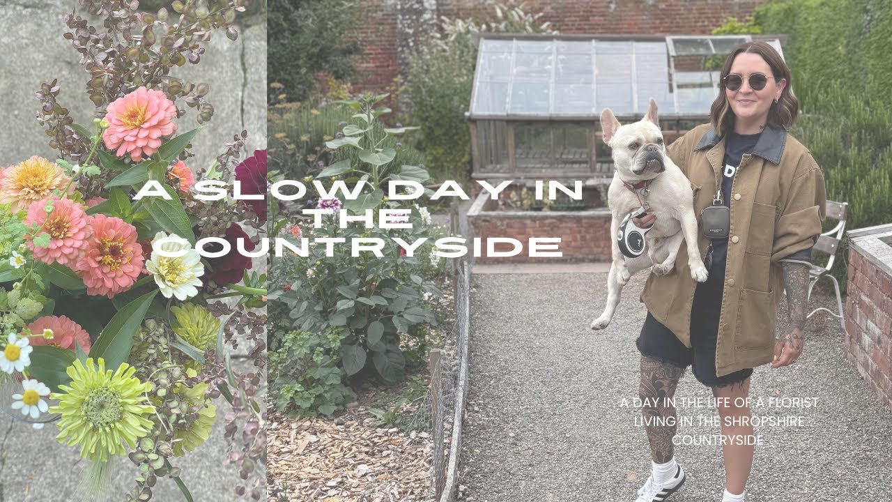 Slow countryside living at home in Shropshire