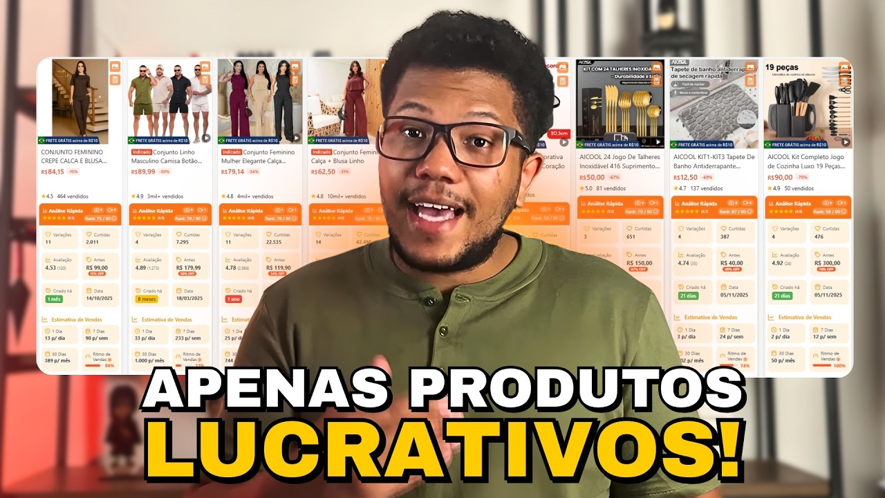QUAL MELHOR PRODUTO PARA VENDER NA SHOPEE?
