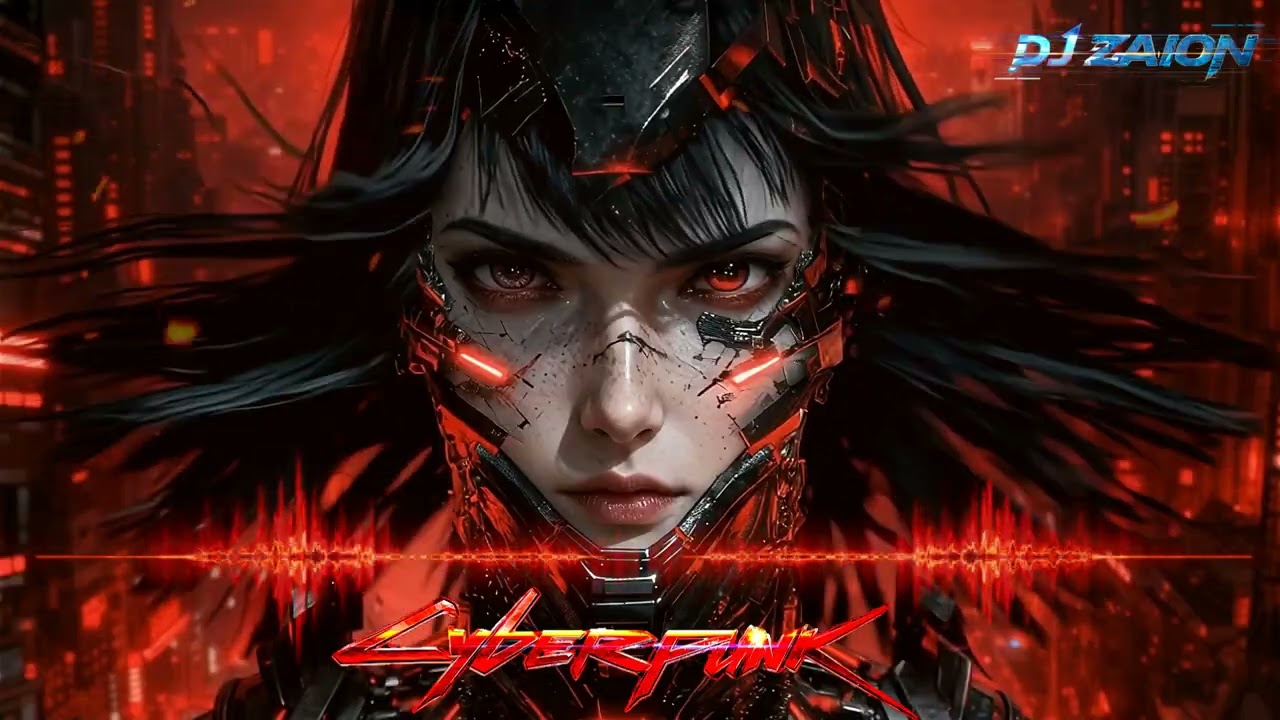 Dark Techno Cyberpunk ☣️⚡ | Industrial Bass ☠️ EBM ☣️ -  Copyright Free