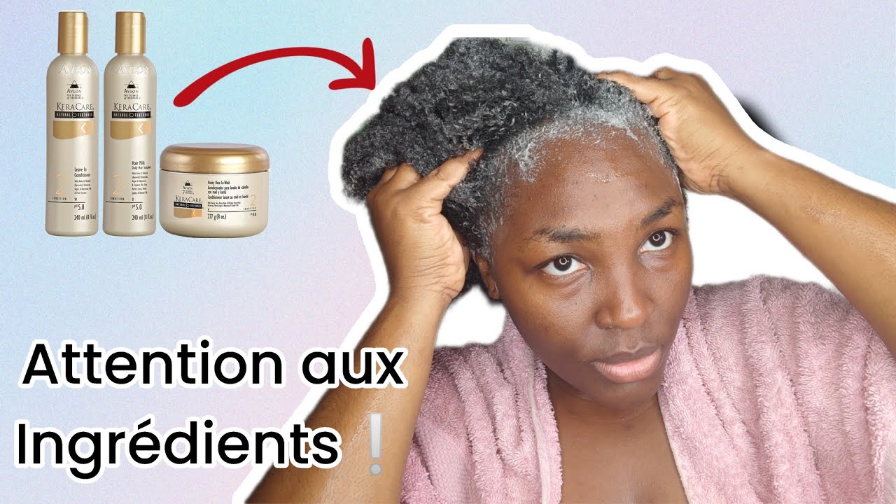 DANGER PRODUIT KERACARE : MES CHEVEUX SONT PLUS SECS APR&Eacute;S HYDRATATION (ATTENTION AU SHIKAKAI) ‼️