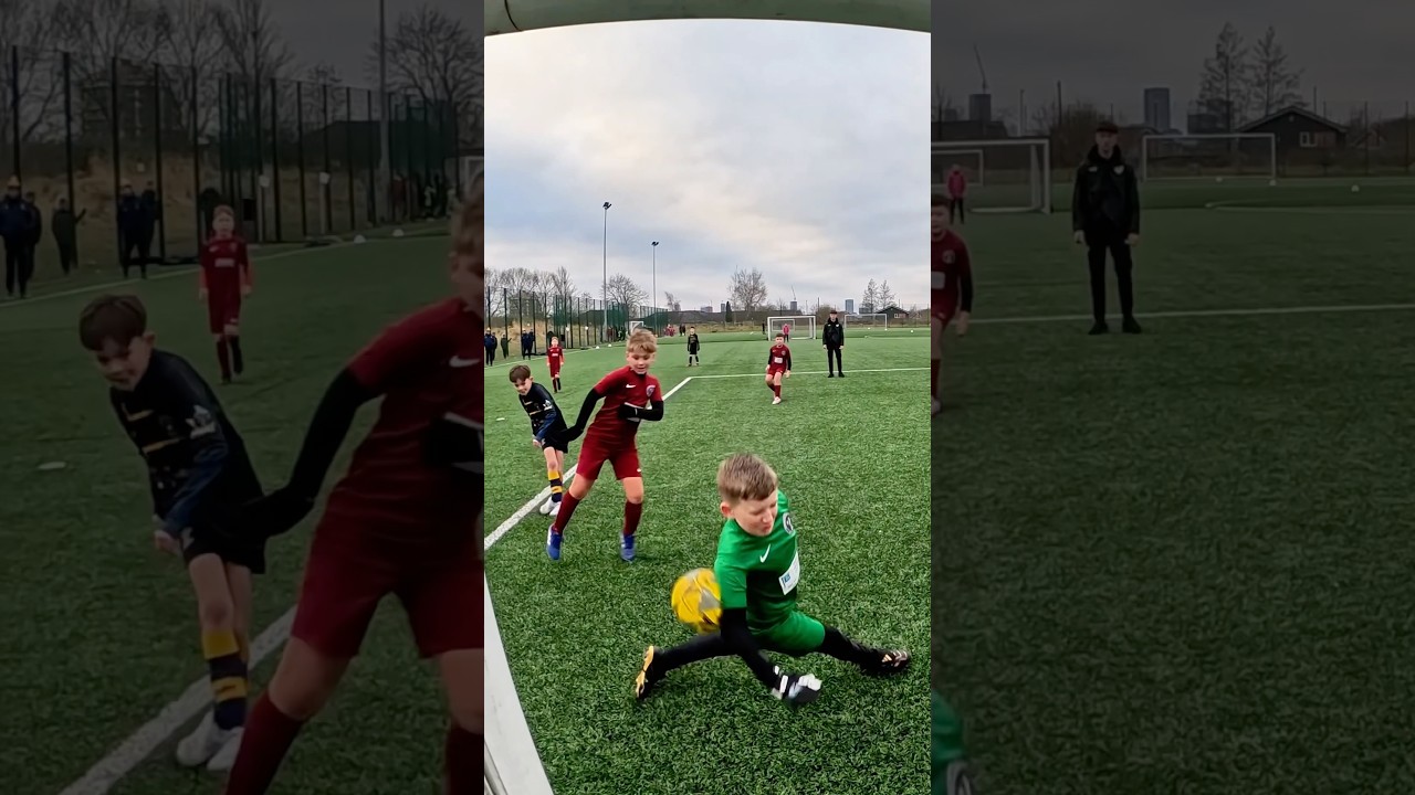 No Look Goalkeeping - Bizarre!
