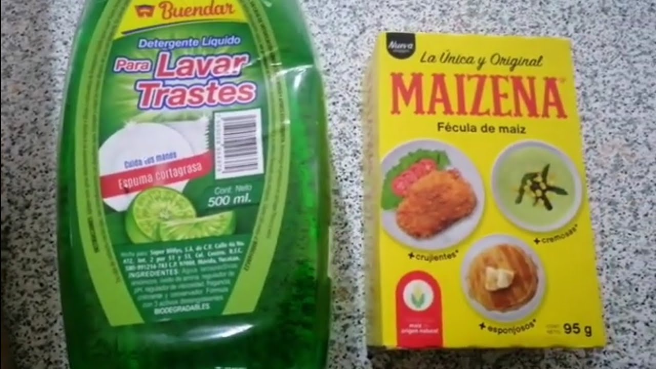 lavatrastes de. fécula de maíz .(potenciado)rendidor