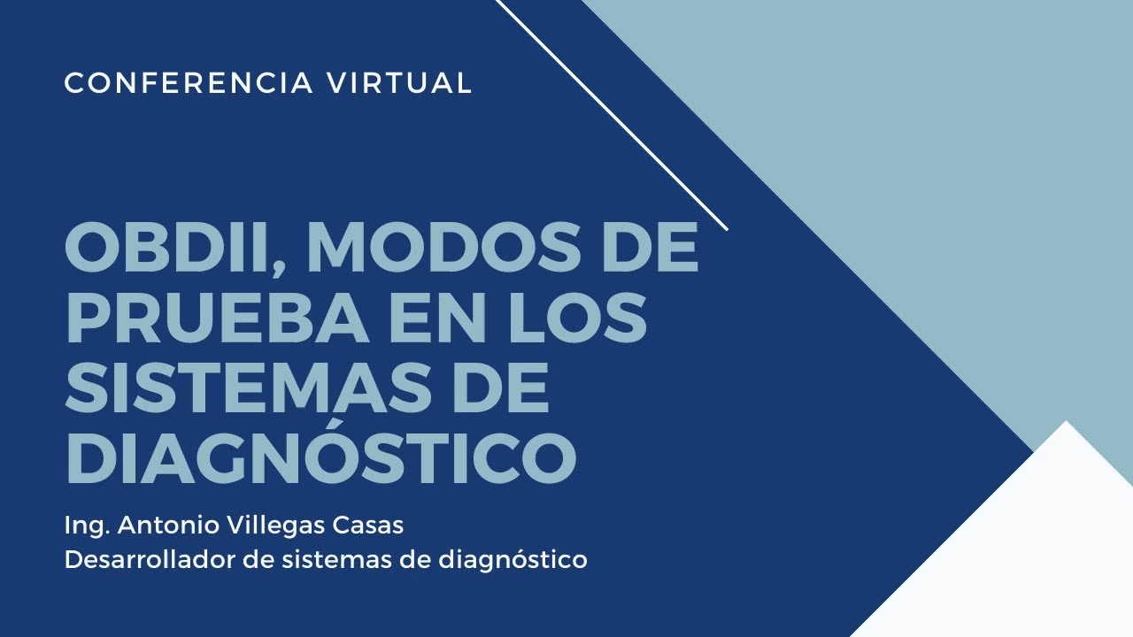 OBDII, modos de prueba en los sistemas de diagnóstico