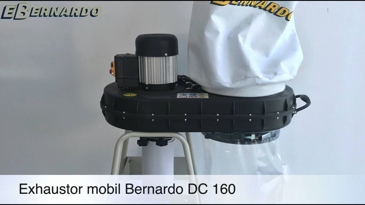 Exhaustor Bernardo DC 160 - 230 V | Aspirator rumegus