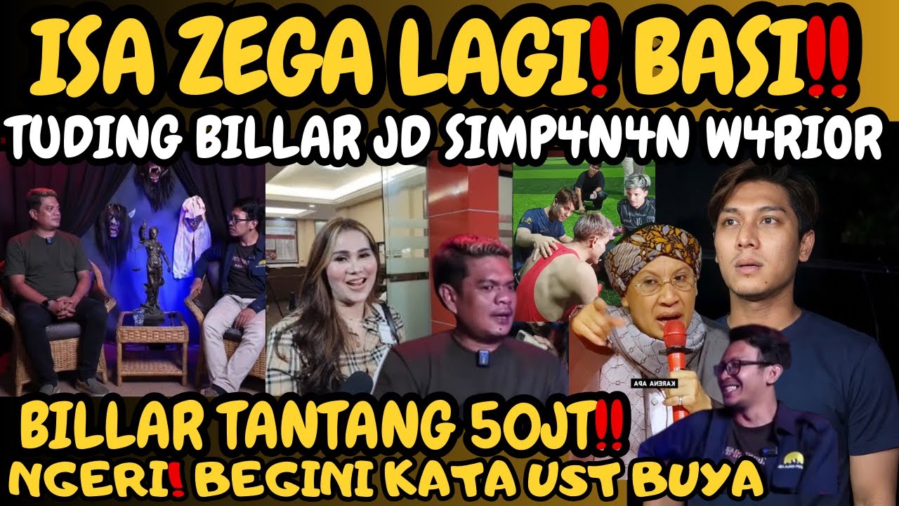 Langsung Pucet‼️dituding Simpanannya Isa Zega, Suami Lesti, Billar tantang penuduh dg 50jt
