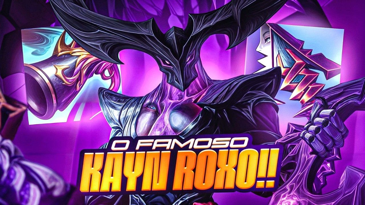 KAYN VERMELHO COM A BUILD DO AZUL = KAYN ROXO! - LoL Wild Rift