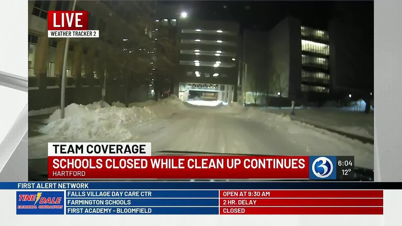 VIDEO: Another snow day for Hartford Public Schools