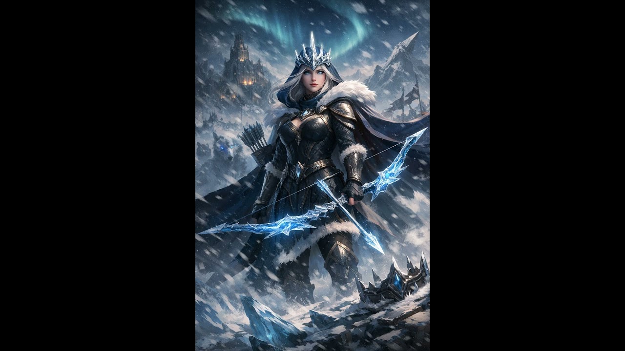Cold Crown Rising #Ashe #leagueoflegends