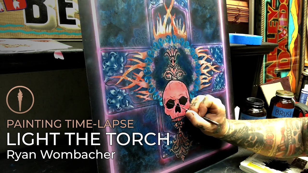 LIGHT THE TORCH - Painting Time-Lapse | 