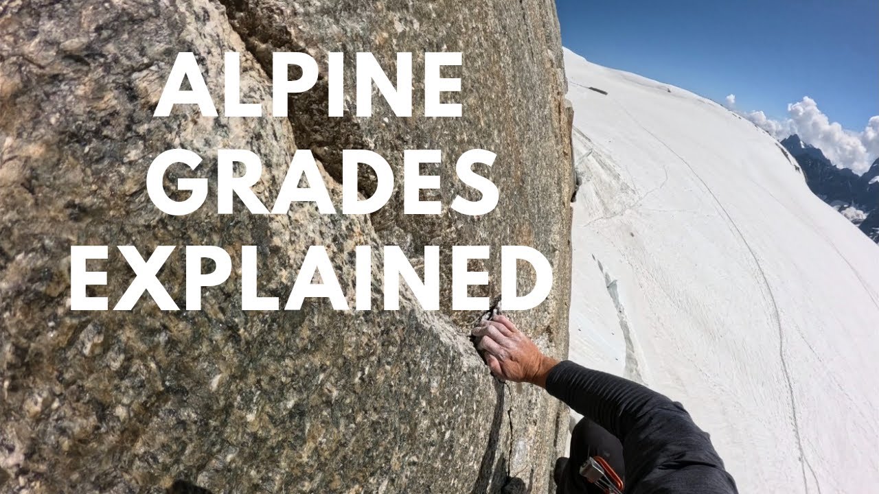Alpine Climbing Grades Explained