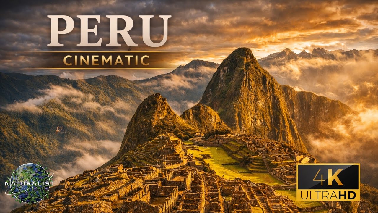 Peru in 4K – Relaxing Nature Scenery with Calming Music