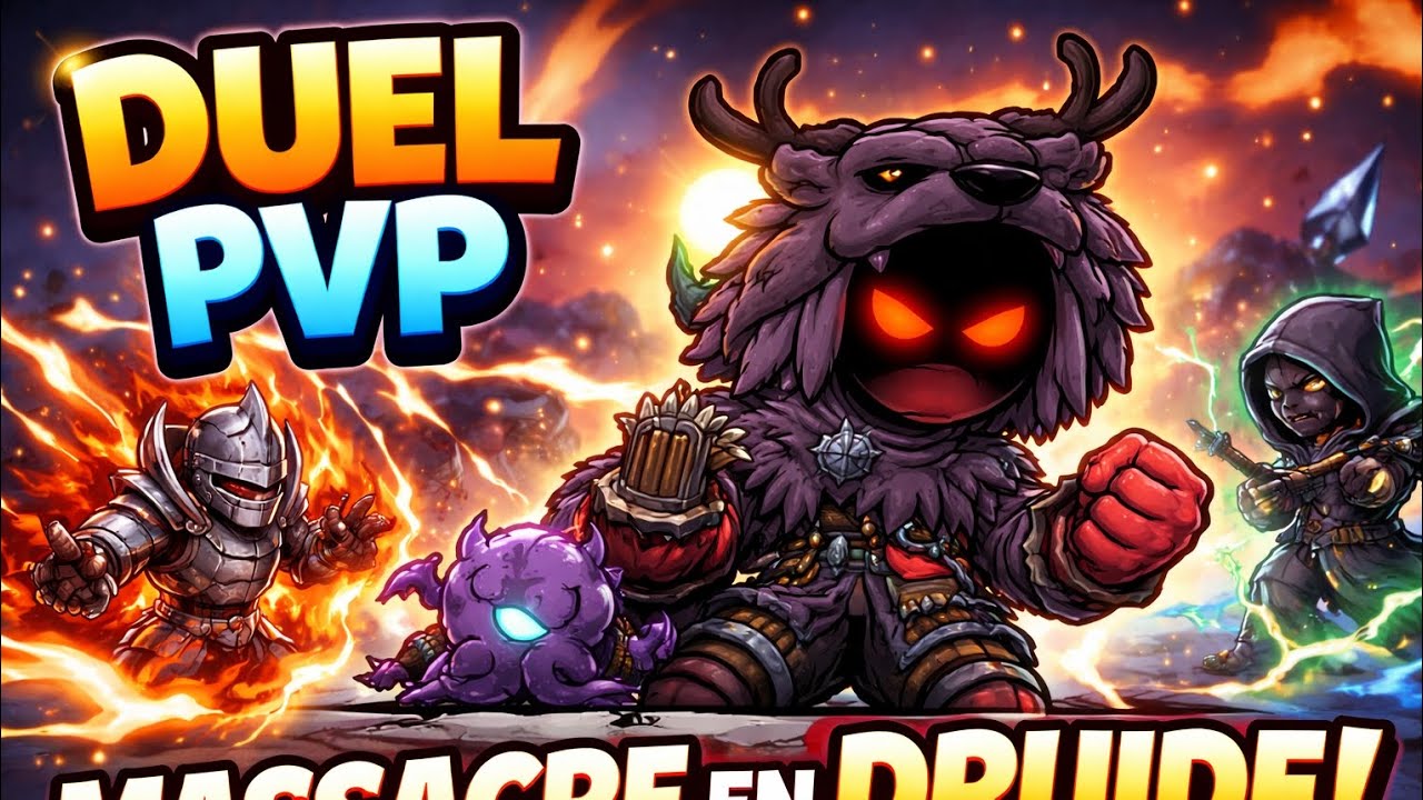 PvP dans le mode Duel de Magic rampage avec le druide 