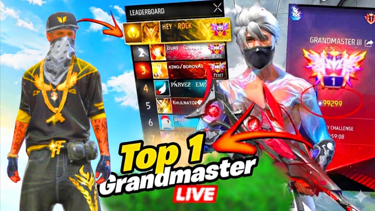 🔴[LIVE] Top 1 Rank Pushing With Tonde Gamer💀 - GARENA FREE FIRE🎮 #shorts #freefire #heyrockyt