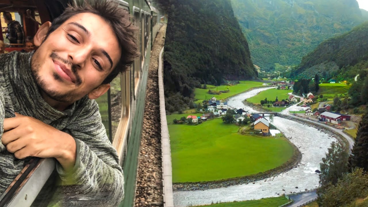ŞAŞKINA DÖNDÜM! - Dünyanın en güzel TREN yolculuğu Flam Treni, Norveç