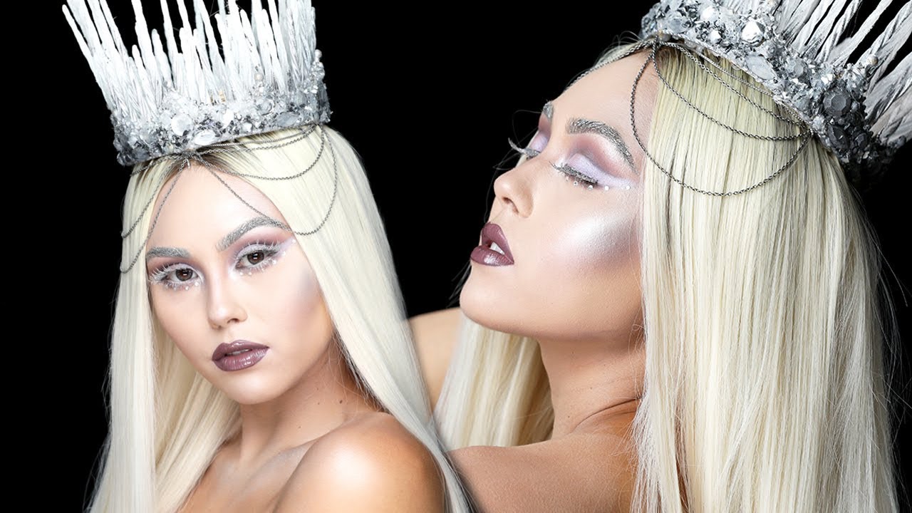 ICE QUEEN HALLOWEEN TUTORIAL | Roxette Arisa