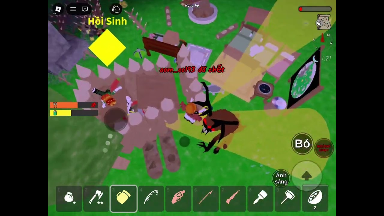  Cái chết tuyết nhất trong 99 đêm trong rừng#roblox #roblox #gamevn 
