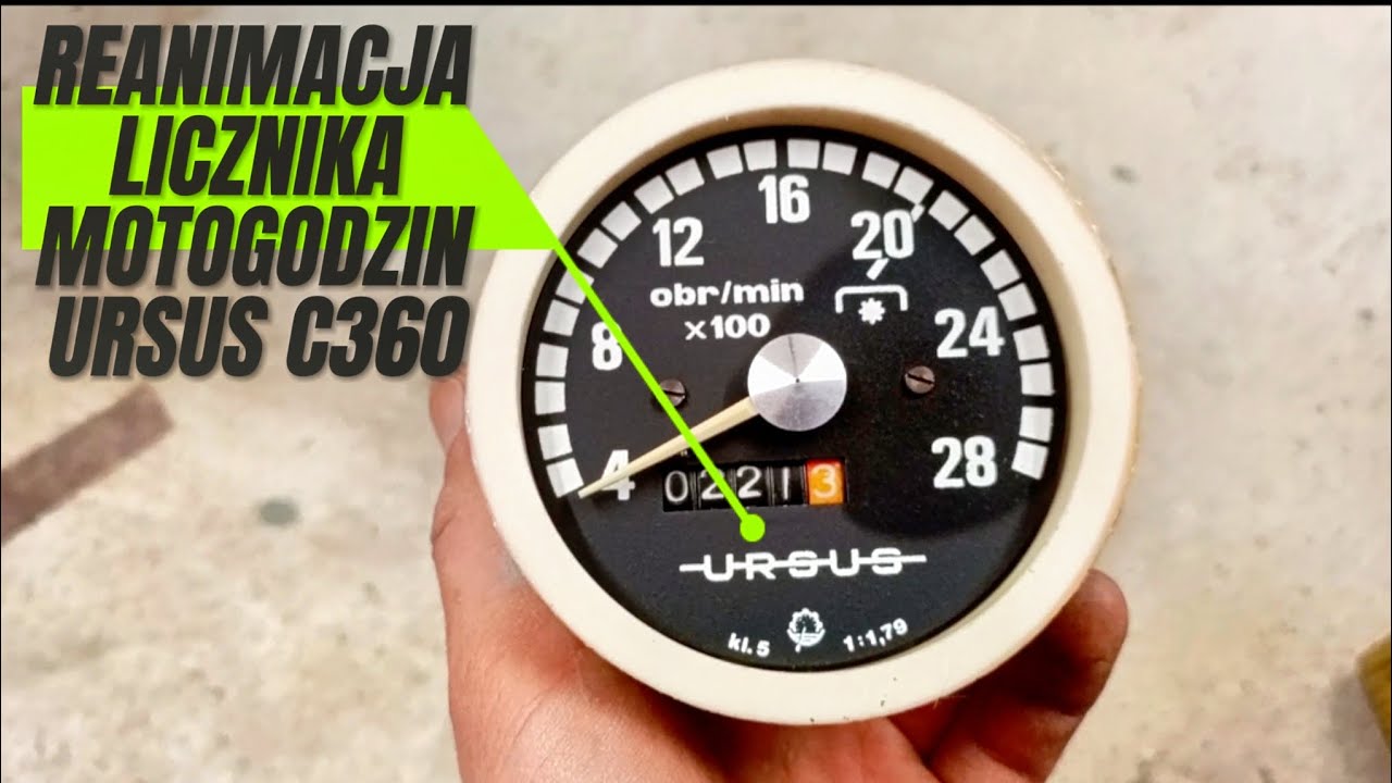 Naprawa Licznika Ursus C-360/C-330. Wytarte Zęby Ślimaka. Szukać Używki Czy Kupić Chinola?