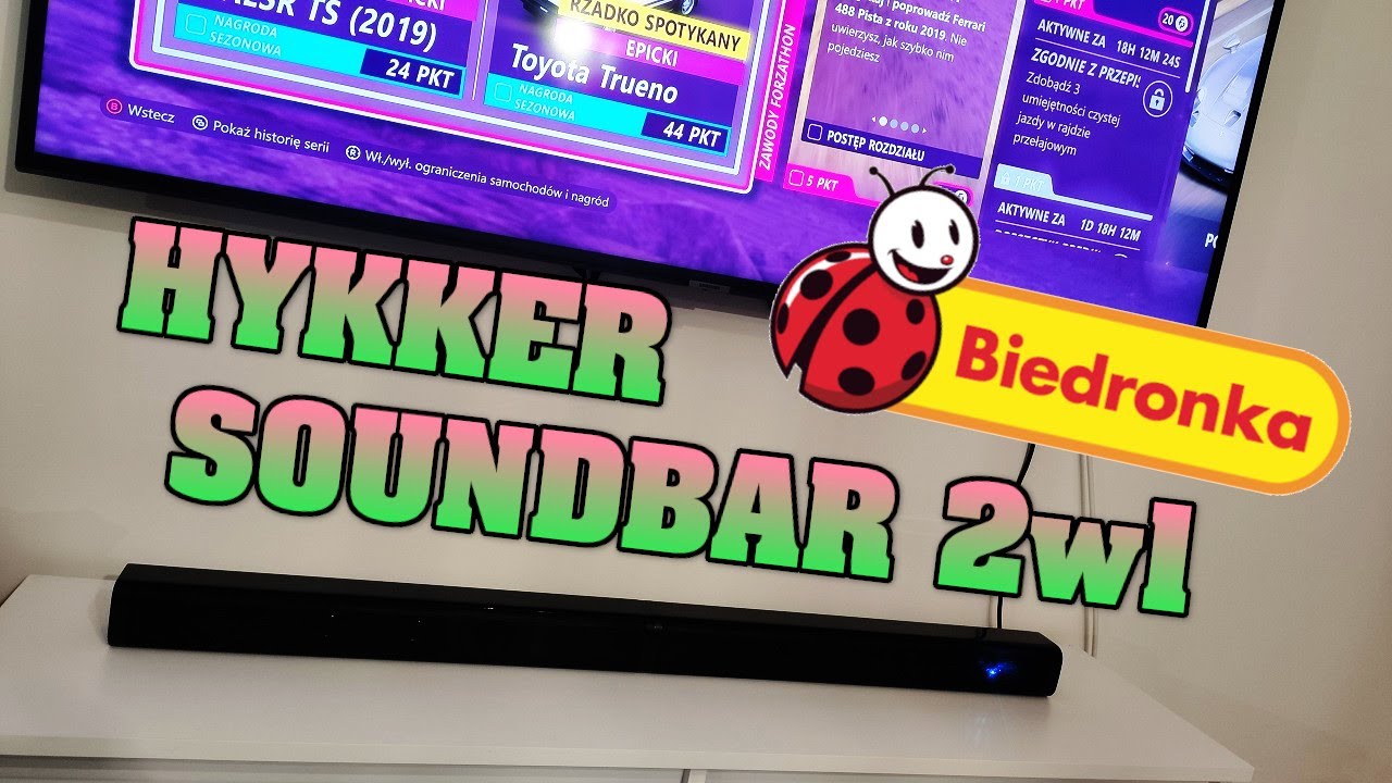 Soundbar z Biedronki za 199zł! - Hykker Soundbar 2w1| test, recenzja, review