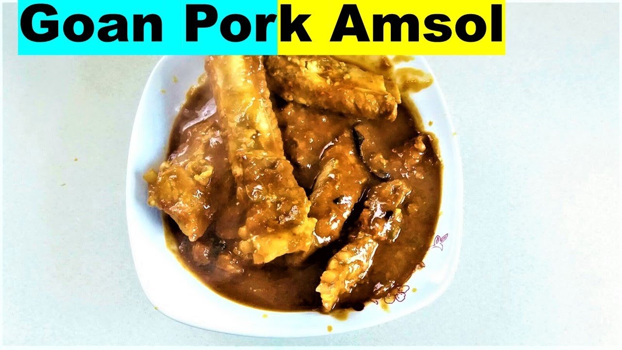Goan Pork Amsol |Goan Pork Solantule |  Sour and Chilly Pork recipe