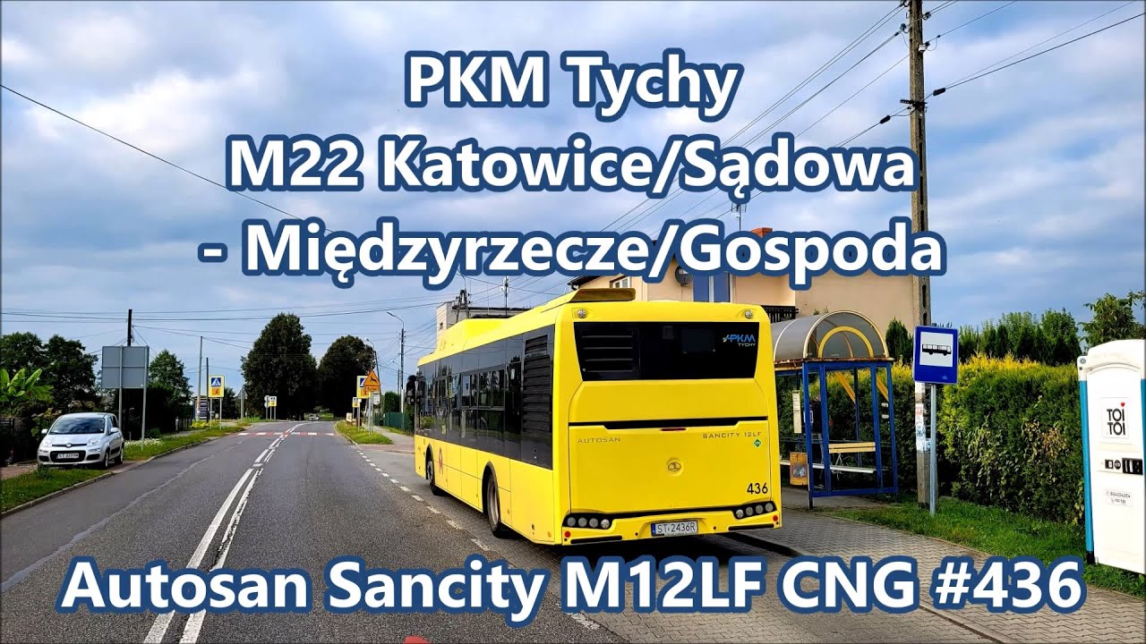 PKM Tychy - linia M22, Autosan Sancity M12LF CNG #436