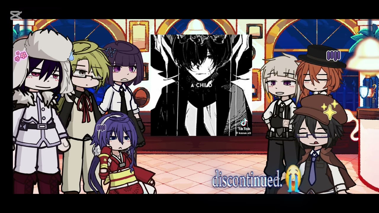 BSD REACT TO DAZAI [Discontinued] 😭