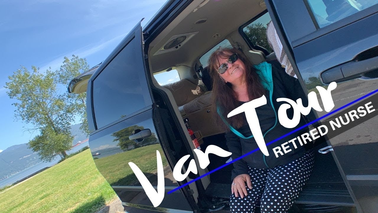 VAN TOUR \\ Retired Nurse Living In a Professionally Converted Minivan