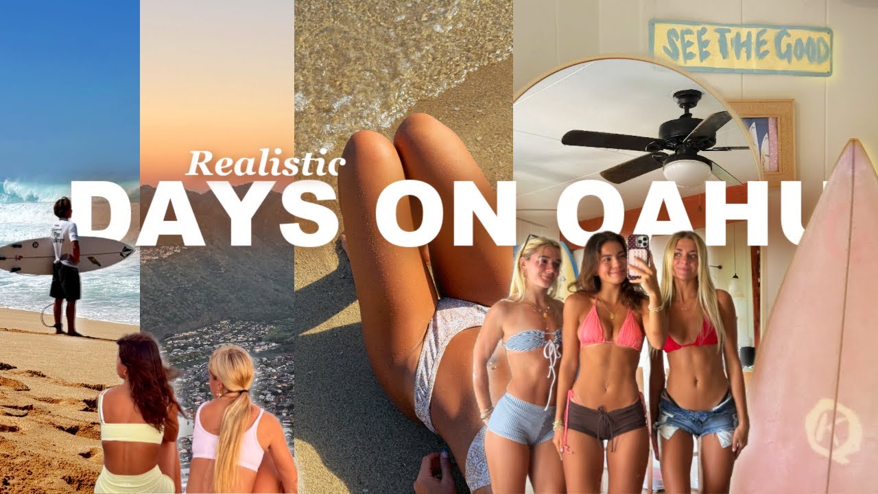 DAYS LIVING ON OAHU || Sunrise hike, beach days, karaoke, + friends!