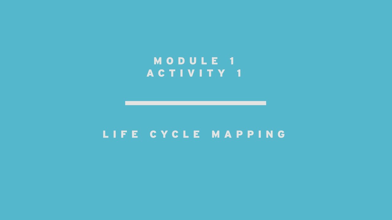 Module 1 Practice: Life cycle mapping - Finnish subtitles