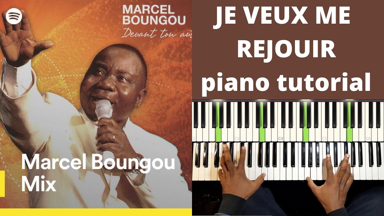 Je veux me réjouir dans le Dieu de mon Salut I Tutorial Piano🔥🔥🔥🔥🔥