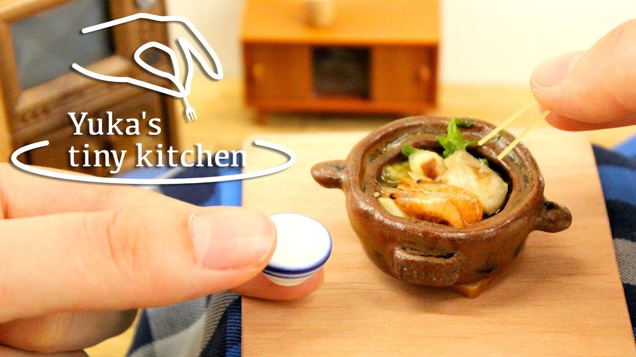 mini food: tiny edible Japanese stew 