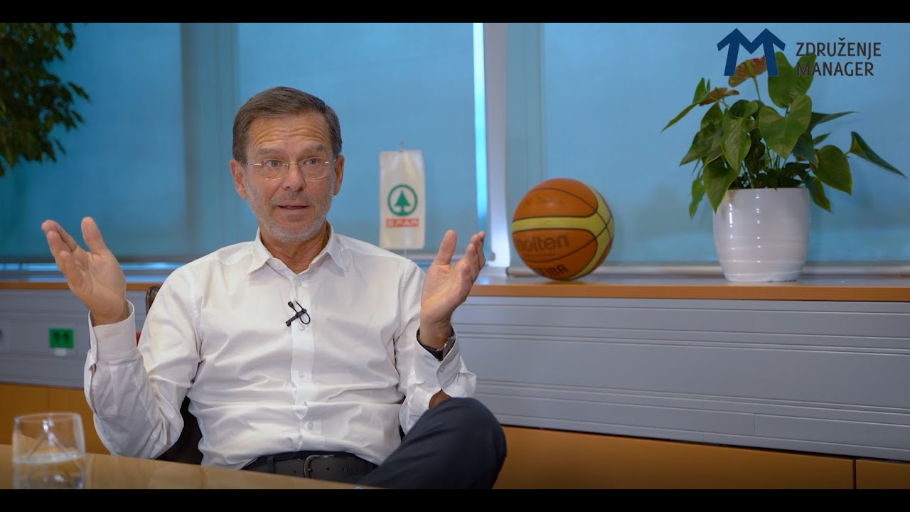 Igor Mervič, prejemnik priznanja Združenja Manager za življenjsko delo 2021