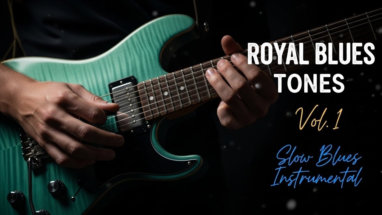 Slow Blues Guitar | Deep Feeling Blues Instrumental for Relaxing Night.