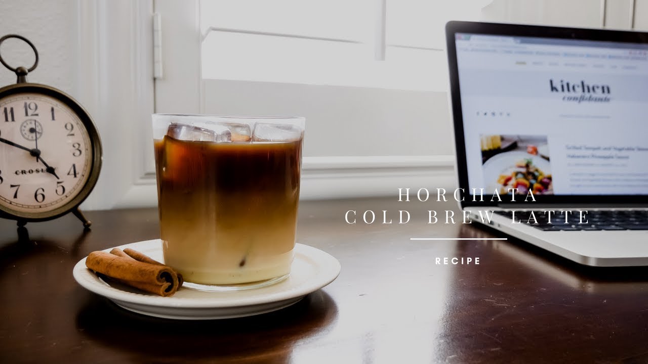 Horchata Cold Brew Latte | Kitchen Confidante