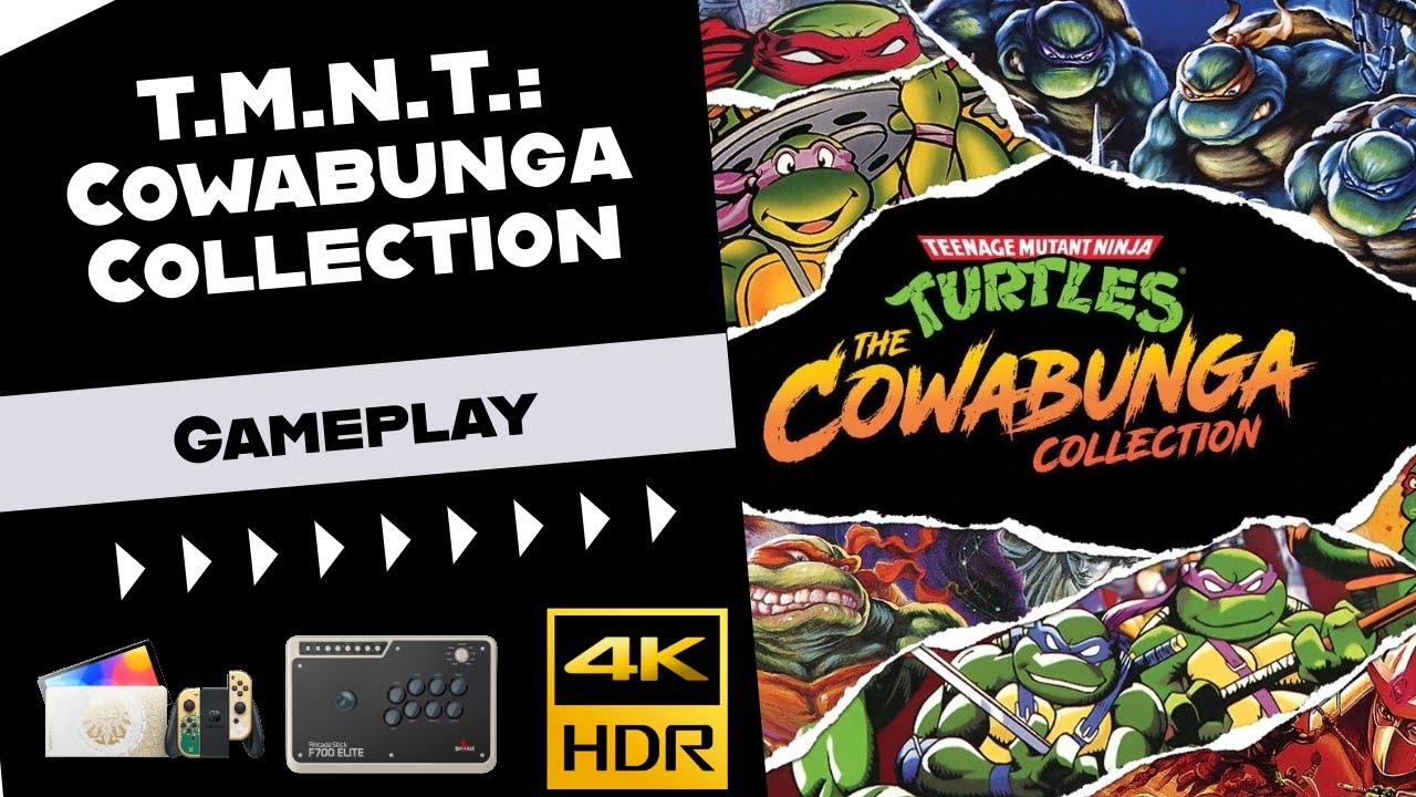 TMNT: The Cowabunga Collection en Nintendo Switch &ndash; Episodio 1 | 4K SDR, cl&aacute;sicos retro y co-op